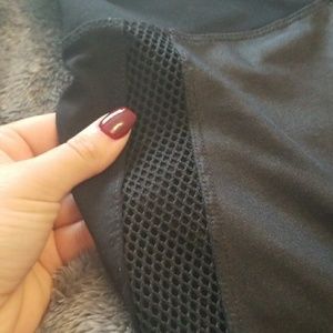 Forever 21 Pants - FISHNET DETAIL LEGGINGS Forever 21 Pants - FISHNET DETAIL LEGGINGS